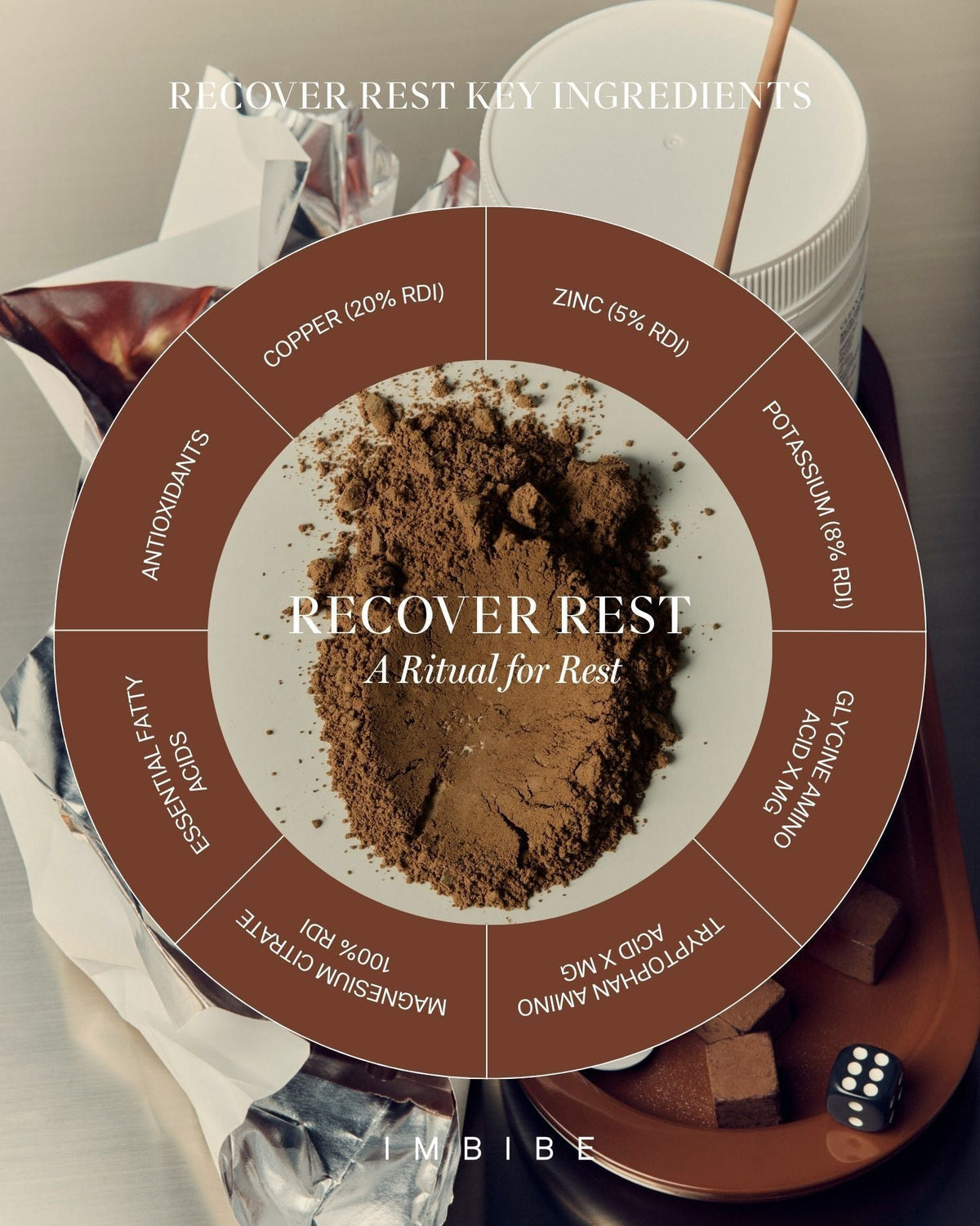 RECOVER REST Magnesium hot chocolate