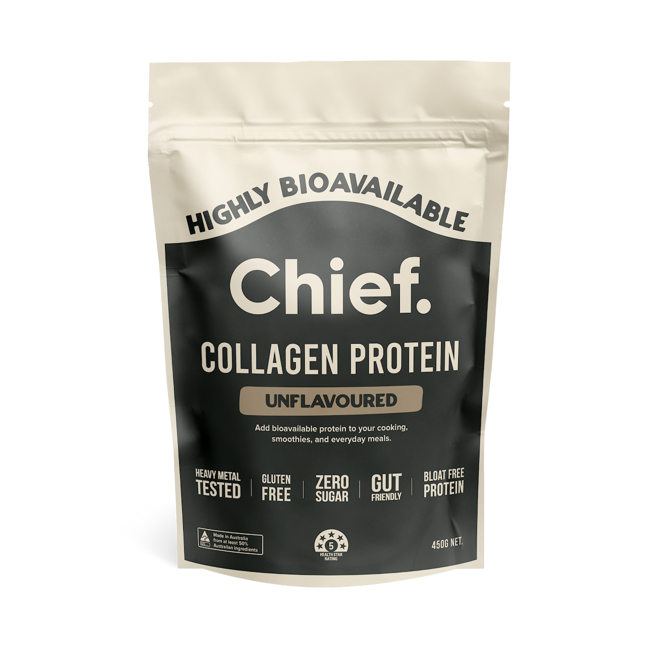 Grass-fed Collagen Protein Powder - Unflavoured