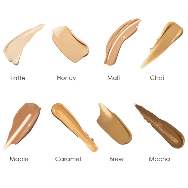 Oat milk foundation