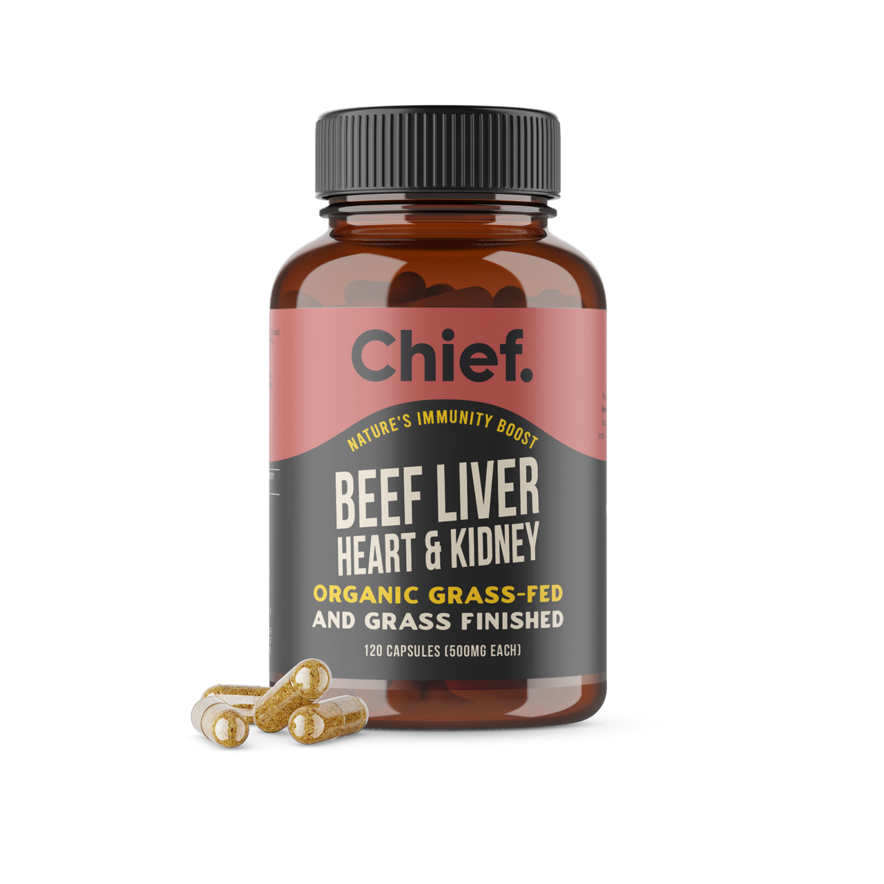 Organic Beef Liver, Heart & Kidney (Immunity)